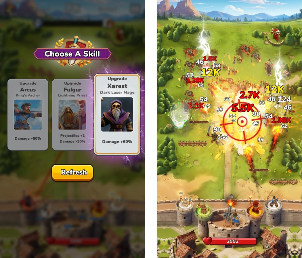 Boom Castle Tower Defense TD für Android Boom Castle Tower Defense TD for Android