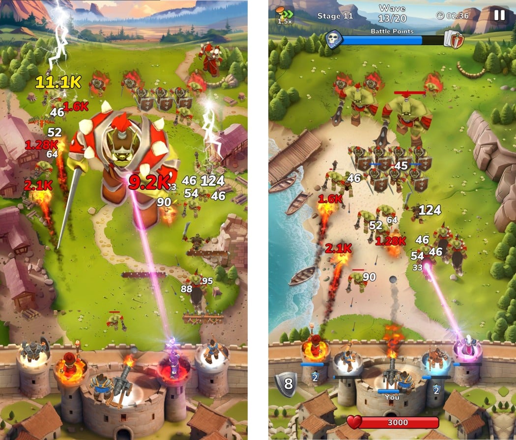 Boom Castle Tower Defense TD für Android Boom Castle Tower Defense TD for Android