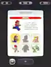 There are six characters in Super Mario Run A screenshot of the characters in Super Mario Run