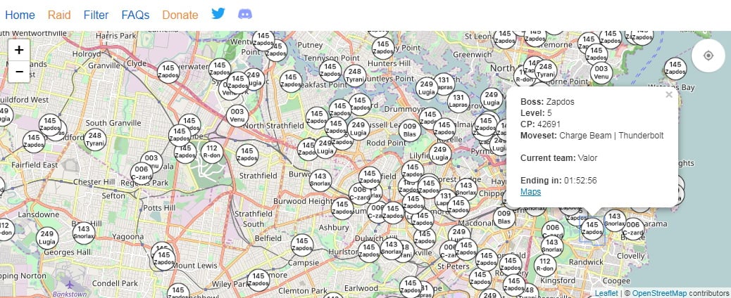 ULTIMATE List of Pokemon Go Gym Raids Discords + Maps ULTIMATE List of Pokemon Go Gym Raids Discords + Maps