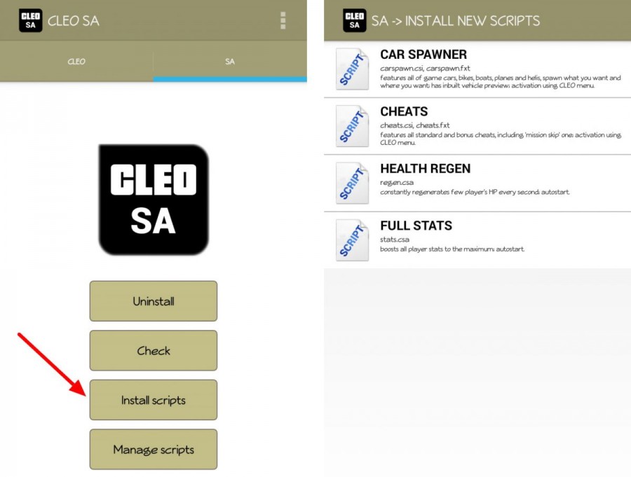 Liste der GTA San Andreas Cheats für Android (Komplette Anleitung) List of GTA San Andreas Cheats for Android (Complete Guide)