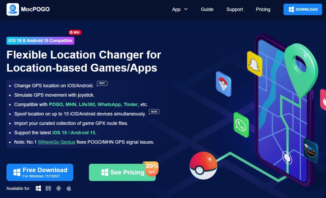 Pokemon Go Hacked for iOS and Android – Use Joystick to Play Pokemon Go